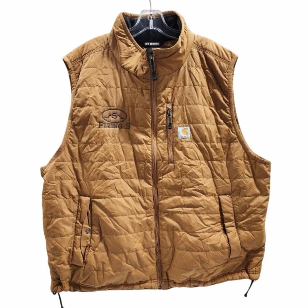 Carhartt Men’s 2XL Rain Defender Gilliam Vest Branded